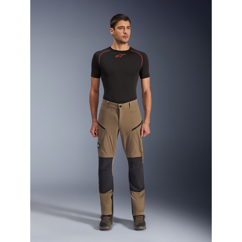 Alpinestars Explore AST Motorradhose braun-schwarz