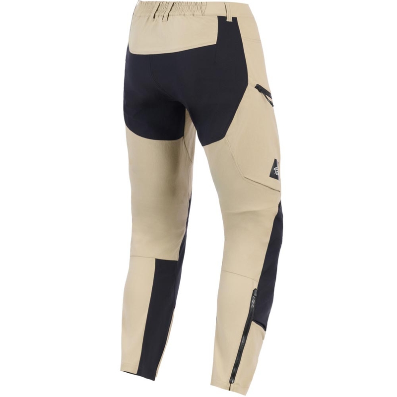 Alpinestars Explore AST Motorradhose, hellbraun-schwarz