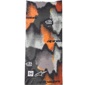 Alpinestars Buff Nazca Nackenwärmer, Camouflage-Grau-Fluo-Orange