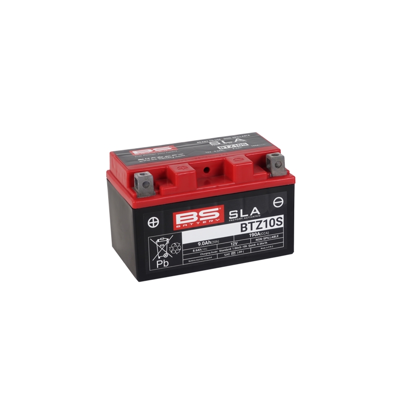 Werkaktivierte Motorradbatterie BS-BATTERY