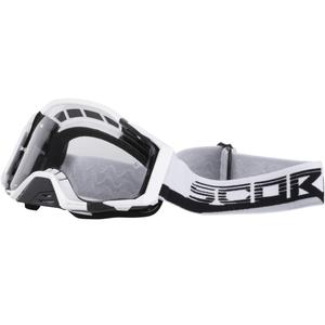 Scorpion MX Mask Motocross-Brille weiß-schwarz
