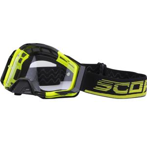 Scorpion MX Mask fluoreszierend gelb-schwarze Motocross-Brille