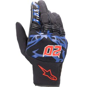 Alpinestars Copper FQ20 Motorradhandschuhe schwarz-rot-blau-weiß
