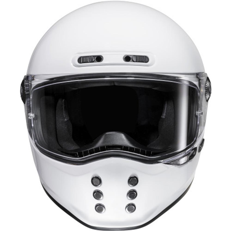 HJC V10 Solid Integralhelm, weiß