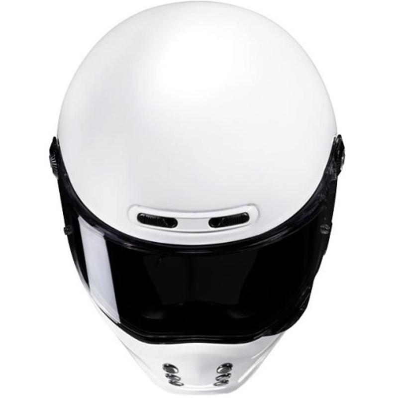 HJC V10 Solid Integralhelm, weiß