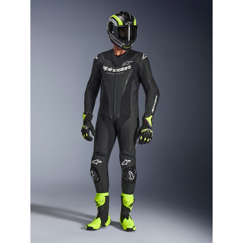 Alpinestars GP FORCE V2 Einteiler-Motorradanzug schwarz-weiß