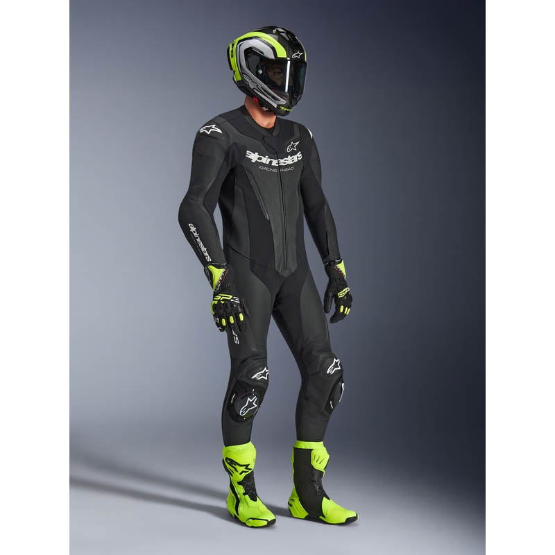 Alpinestars GP FORCE V2 Einteiler-Motorradanzug schwarz-weiß