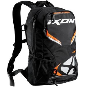 Motorradrucksack IXON R-Tension 23 schwarz-weiß-orange