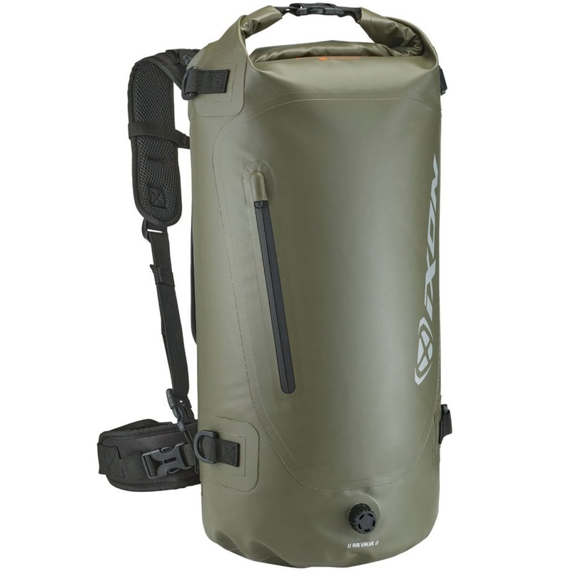 Motorradrucksack IXON A-River 35 khaki
