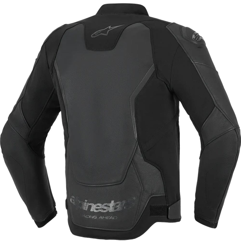 Alpinestars GP Force V2 Leder-Motorradjacke schwarz-schwarz