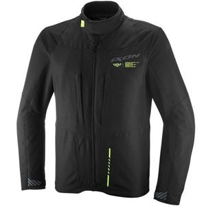 IXON Tyr Motorradjacke schwarz-fluoreszierend gelb