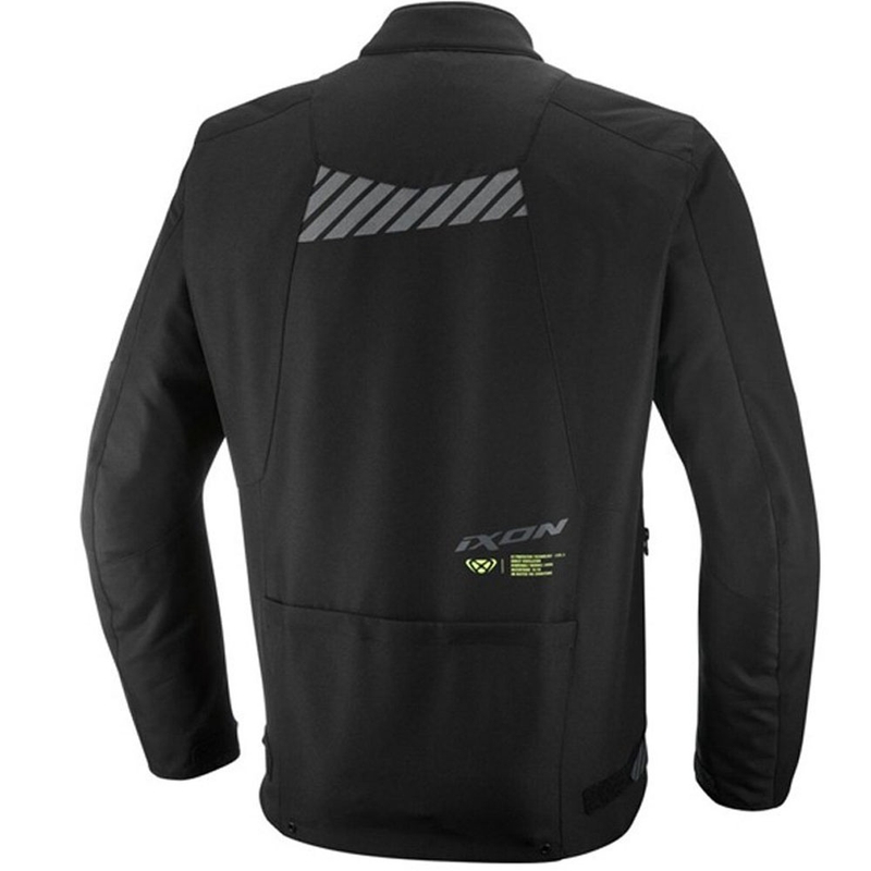 IXON Tyr Motorradjacke schwarz-fluoreszierend gelb