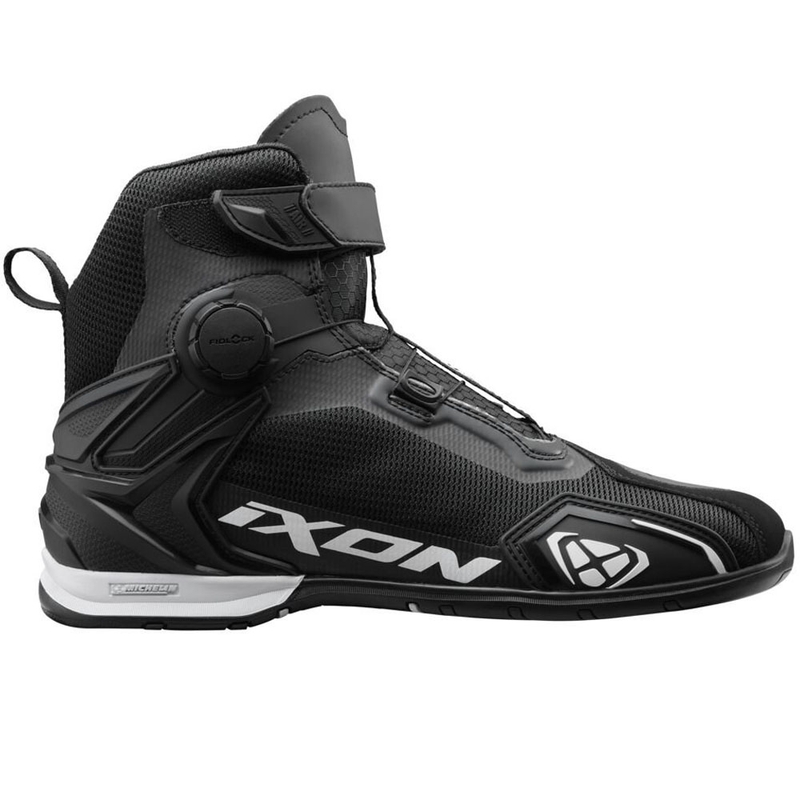 IXON Bull 2 Air Motorradstiefel schwarz-weiß