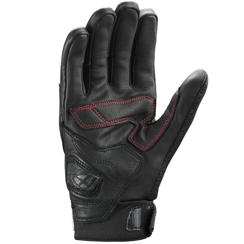 IXON Mirage Motorradhandschuhe aus Leder, schwarz-weiß