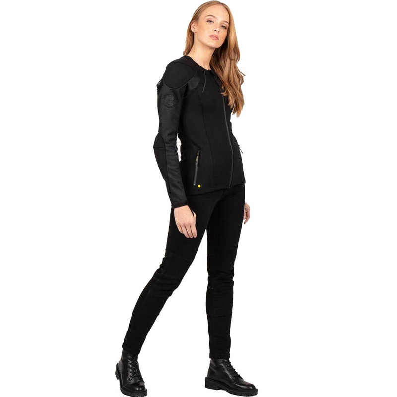 Knox Urbane PRO Mk3 Damen-Motorradjacke schwarz