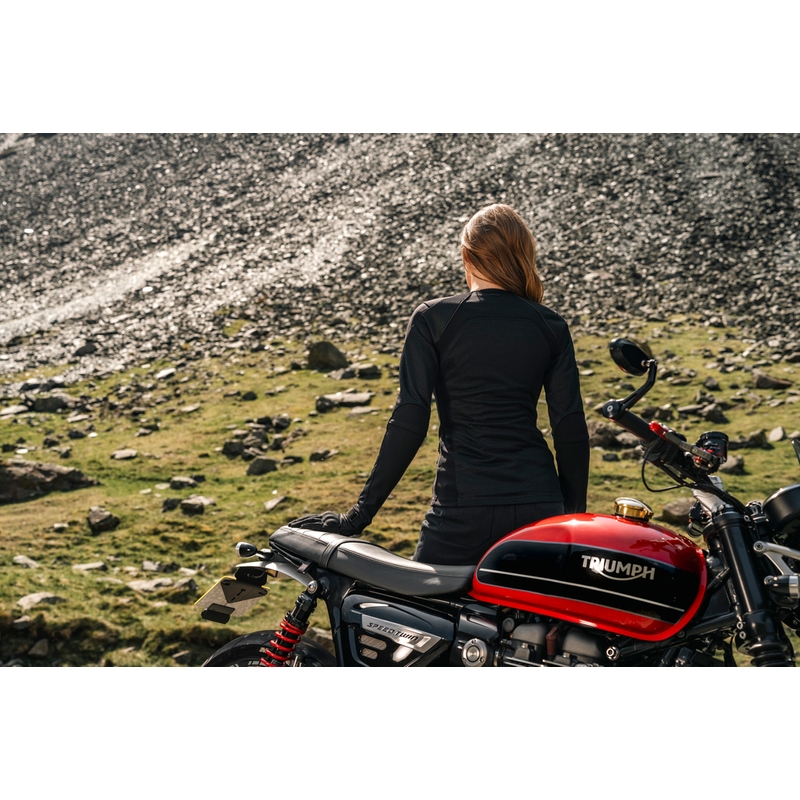 Knox Urbane PRO Mk3 Damen-Motorradjacke schwarz