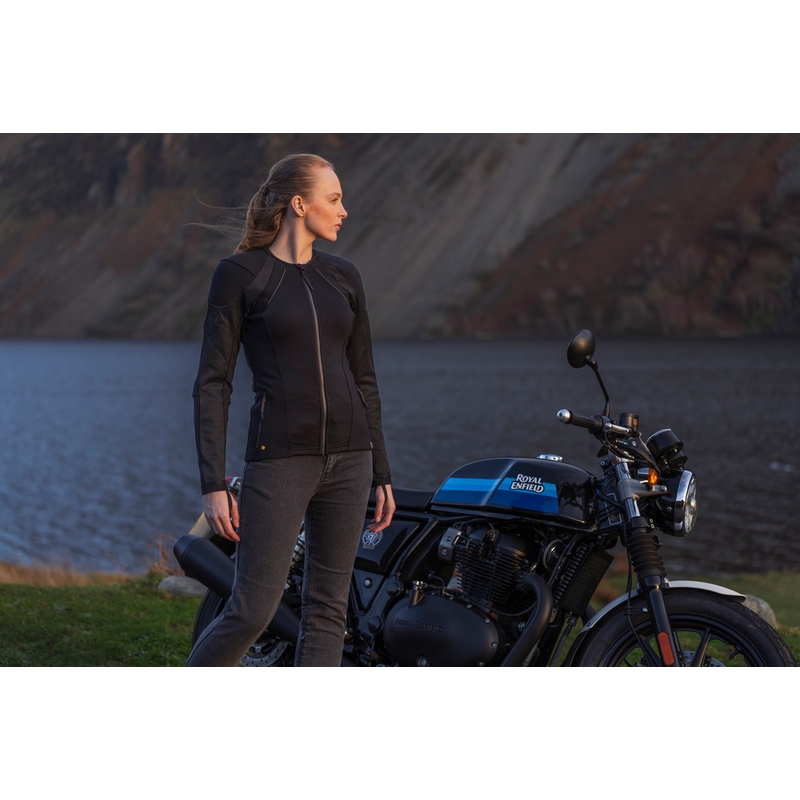 Knox Urbane PRO Mk3 Damen-Motorradjacke schwarz