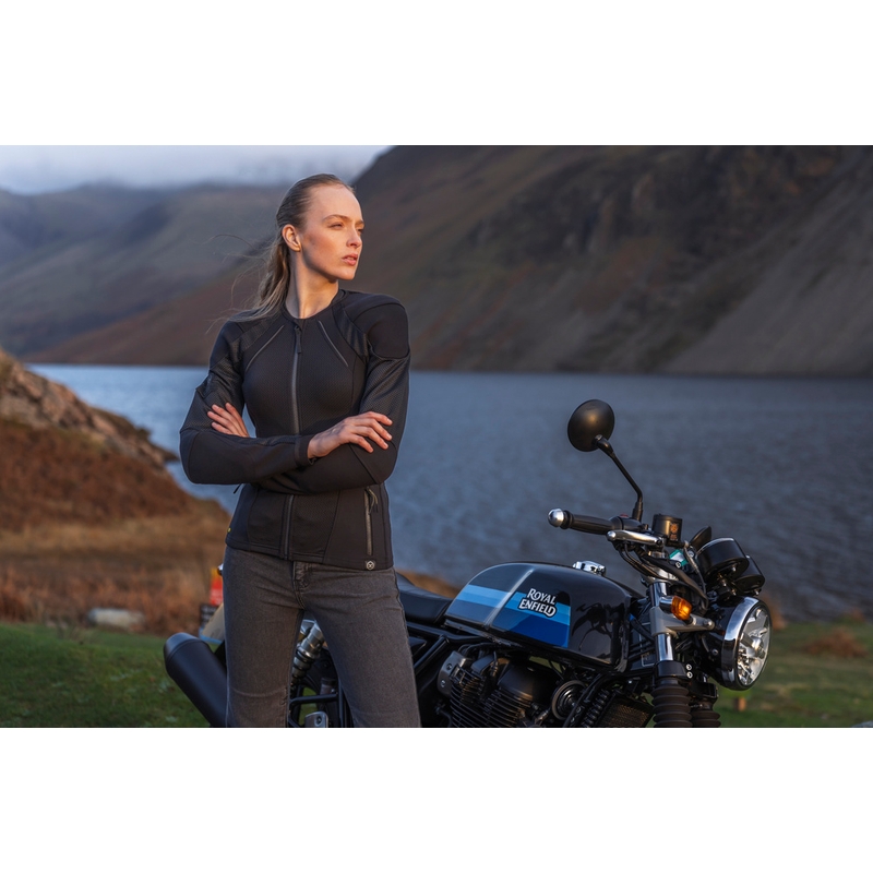 Knox Urbane PRO Mk3 Damen-Motorradjacke schwarz