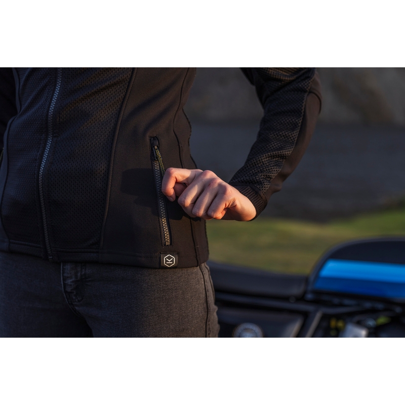 Knox Urbane PRO Mk3 Damen-Motorradjacke schwarz