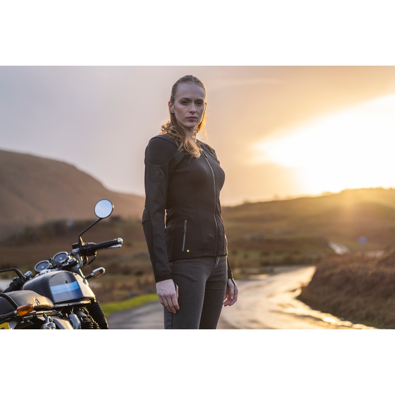 Knox Urbane PRO Mk3 Damen-Motorradjacke schwarz