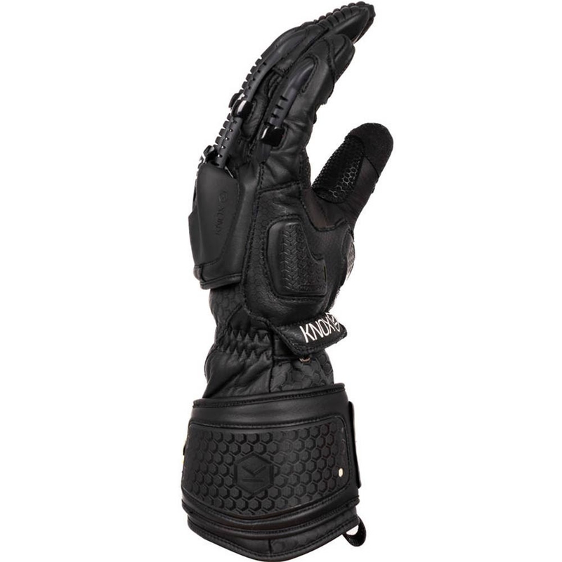 Knox Handroid All Black Mk5 Motorradhandschuhe Schwarz