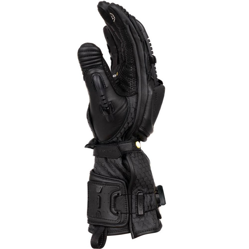 Knox Handroid All Black Mk5 Motorradhandschuhe Schwarz