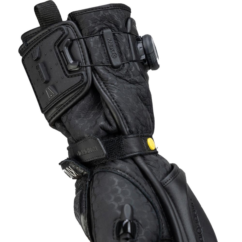 Knox Handroid All Black Mk5 Motorradhandschuhe Schwarz