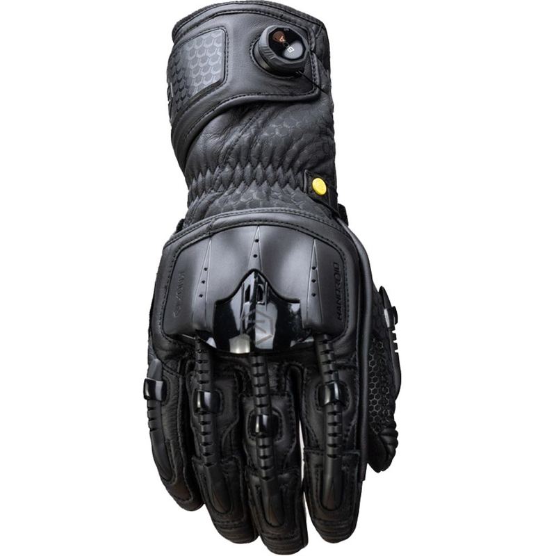 Knox Handroid All Black Mk5 Motorradhandschuhe Schwarz