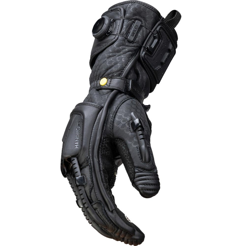 Knox Handroid All Black Mk5 Motorradhandschuhe Schwarz
