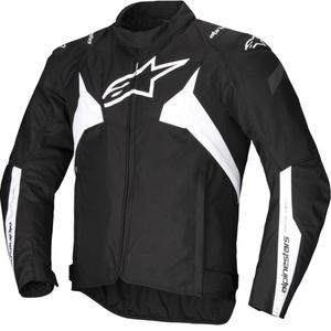 Alpinestars T-JAWS V4 Wasserdichte Motorradjacke schwarz-weiß