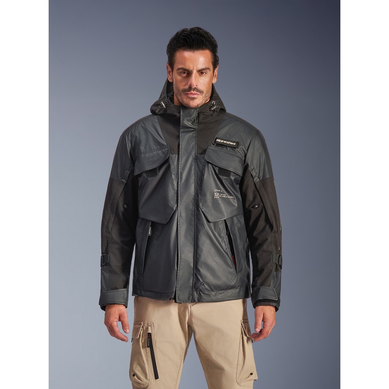 Alpinestars Mospher Wasserdichte Motorradjacke schwarz