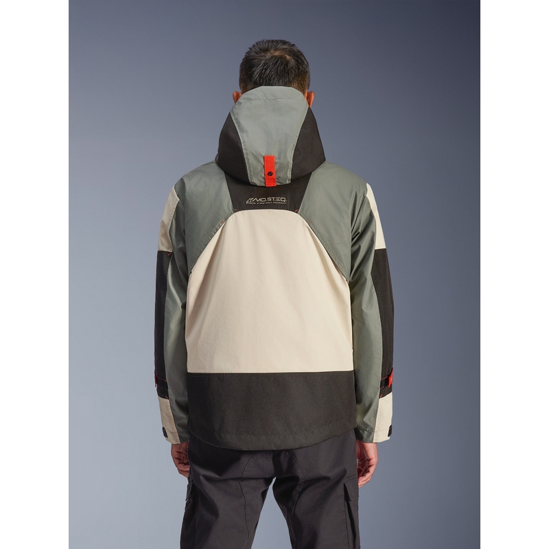 Alpinestars Mospher Wasserdichte Motorradjacke grau-schwarz