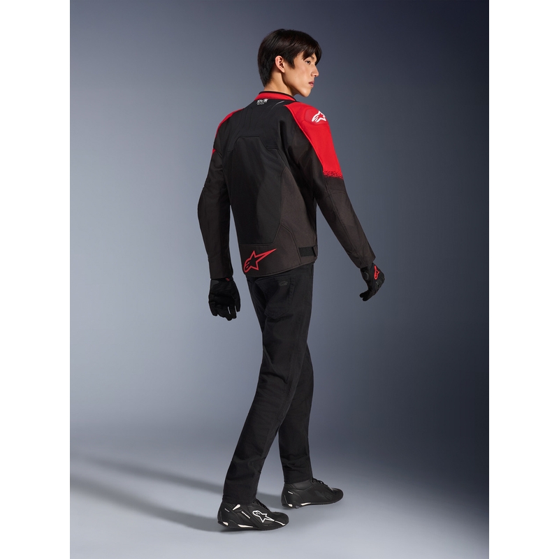 Alpinestars SMX Air Motorradjacke rot-schwarz