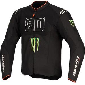 Alpinestars T-SPS Air V2 Monster FQ20 Motorradjacke, schwarz-weiße Kollektion