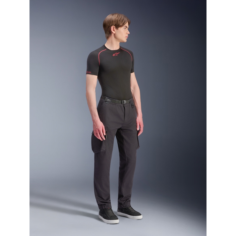 Alpinestars Flex-AST Cargo Motorradhose schwarz-schwarz