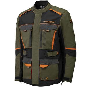 4SQUARE Trailer Craft Motorradjacke Khaki-Orange