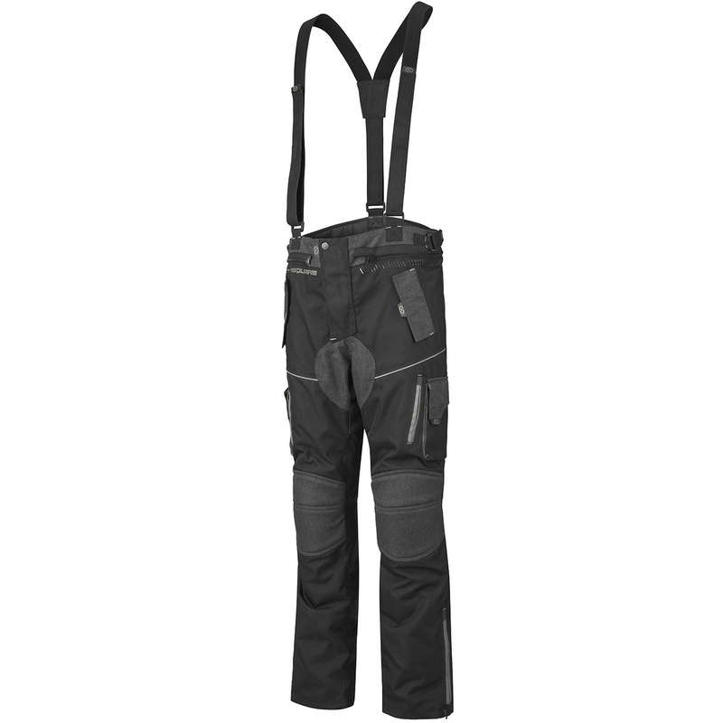 4SQUARE Trailer Craft Motorradhose grau-schwarz