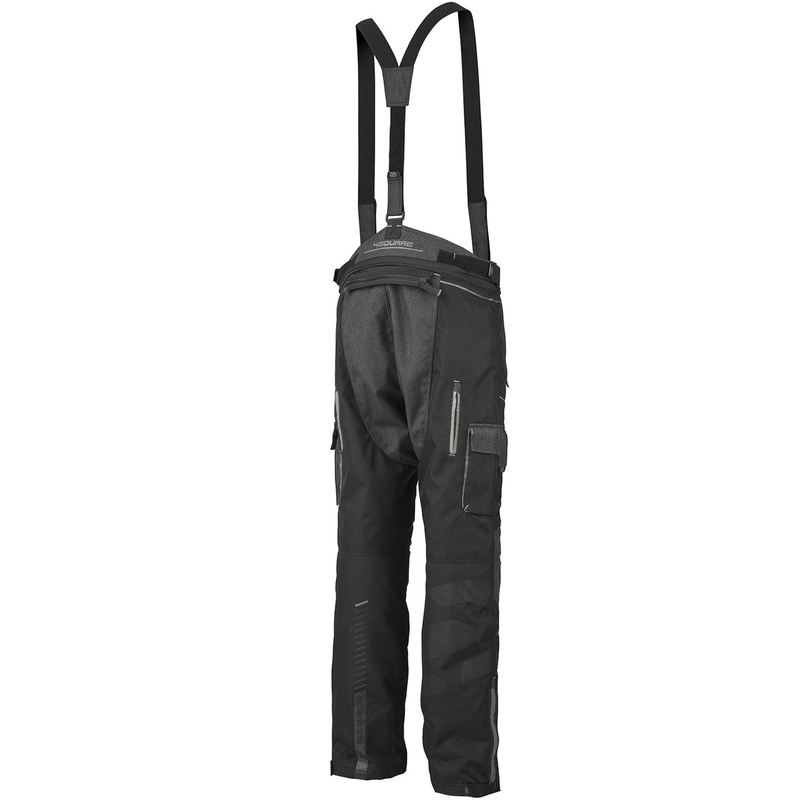 4SQUARE Trailer Craft Motorradhose grau-schwarz