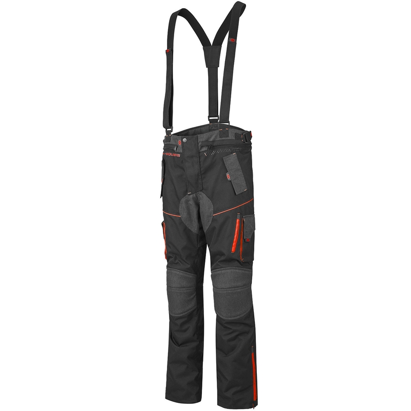 4SQUARE Trailer Craft Motorradhose grau-rot