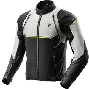 Rebelhorn Swift Motorradjacke, hellgrau-fluoreszierend gelb