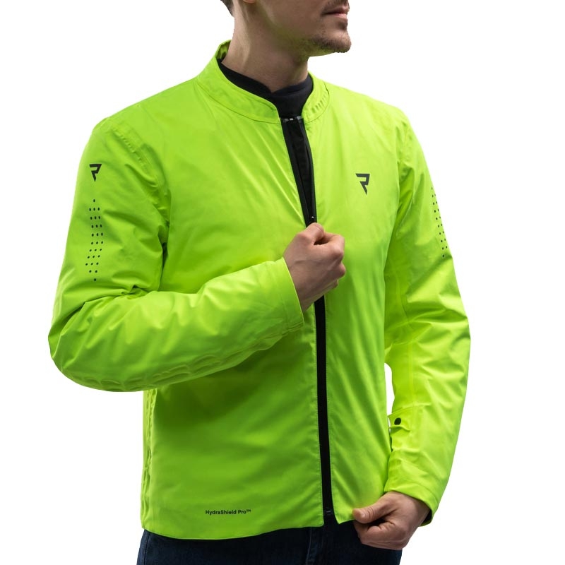 Rebelhorn Swift Motorradjacke, hellgrau-fluoreszierend gelb