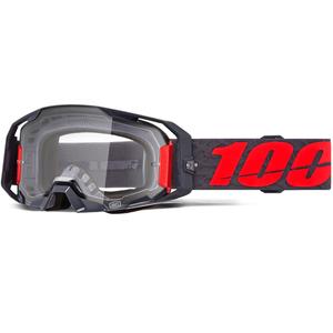 100% ARmatic Toro Motocross-Brille mit klarem Plexiglas