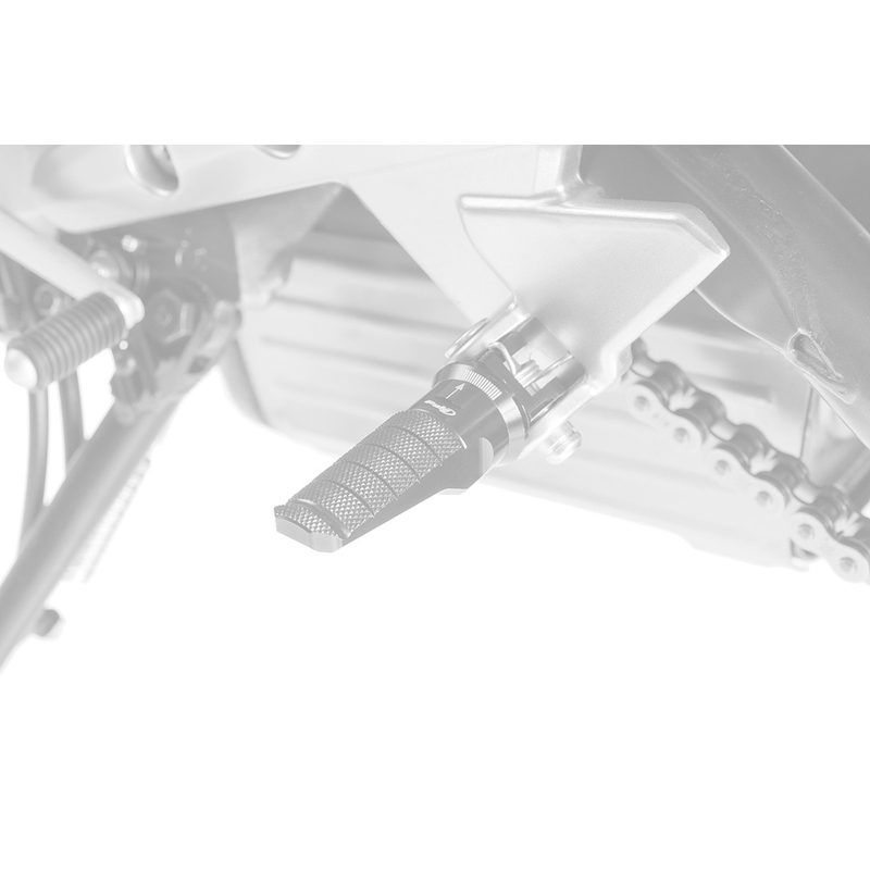 Fussratsen ohne Adapter PUIG RACING silber