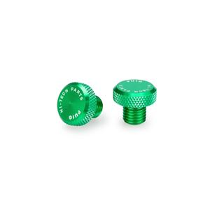 Mirror hole screw plug PUIG 21808V grün