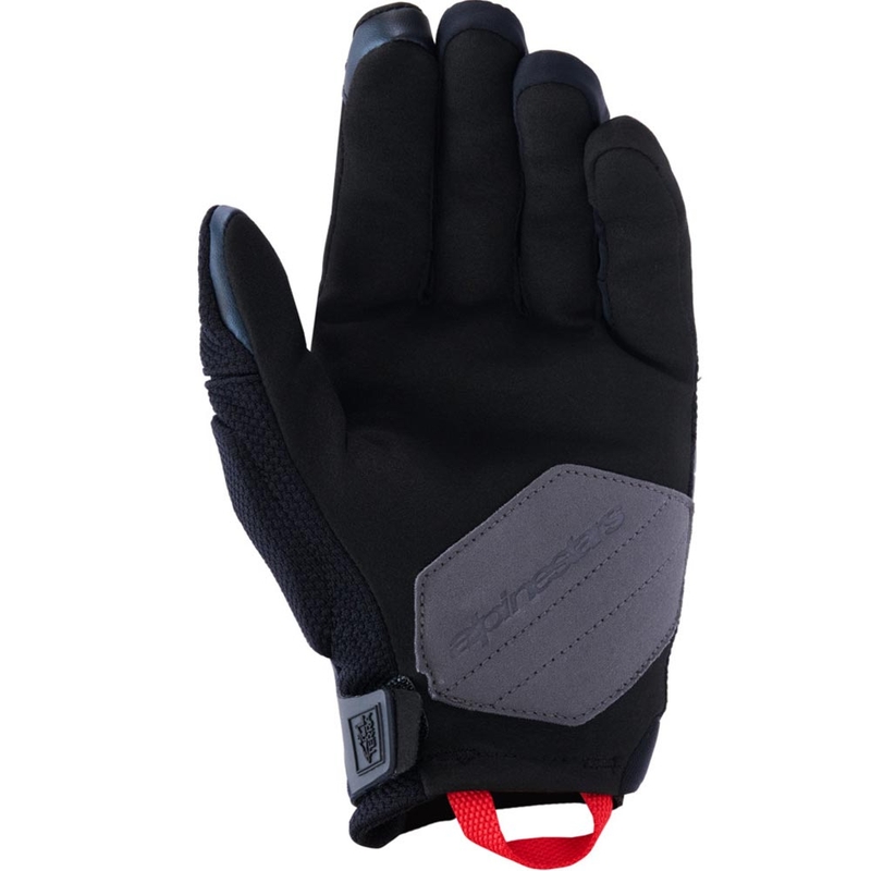 Alpinestars Durack Motorradhandschuhe, dunkelgrau-rot