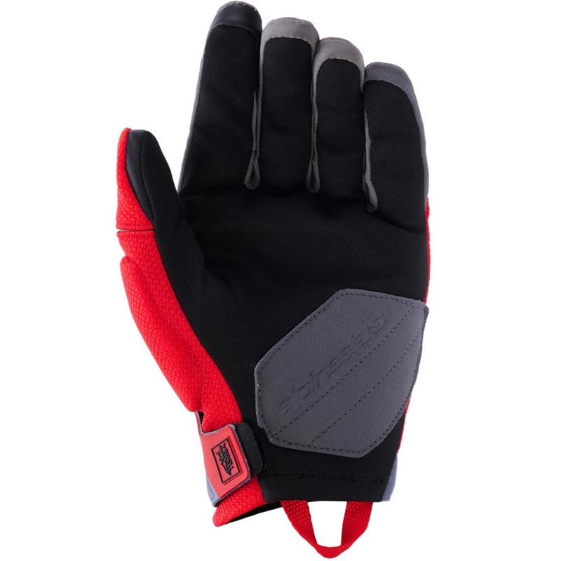 Alpinestars Durack Motorradhandschuhe schwarz-grau-rot