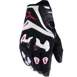 Alpinestars SP-R PRO Motorradhandschuhe schwarz-weiß-rot