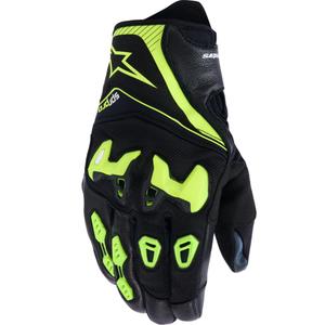 Alpinestars SP-R PRO Motorradhandschuhe schwarz-fluoreszierend gelb