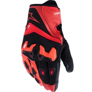 Alpinestars SP-R PRO Motorradhandschuhe rot-fluoreszierend rot-schwarz