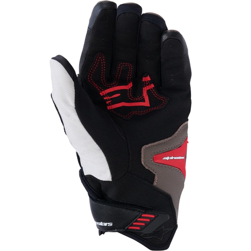 Alpinestars SP-R PRO Motorradhandschuhe hellgrau-braun-orange